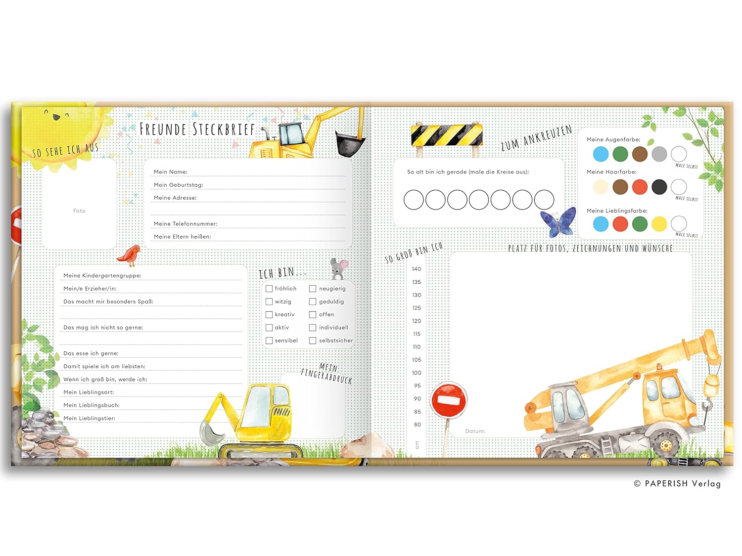 Kindergartenfreunde - BAUSTELLE: ein Album für meine ersten Freunde