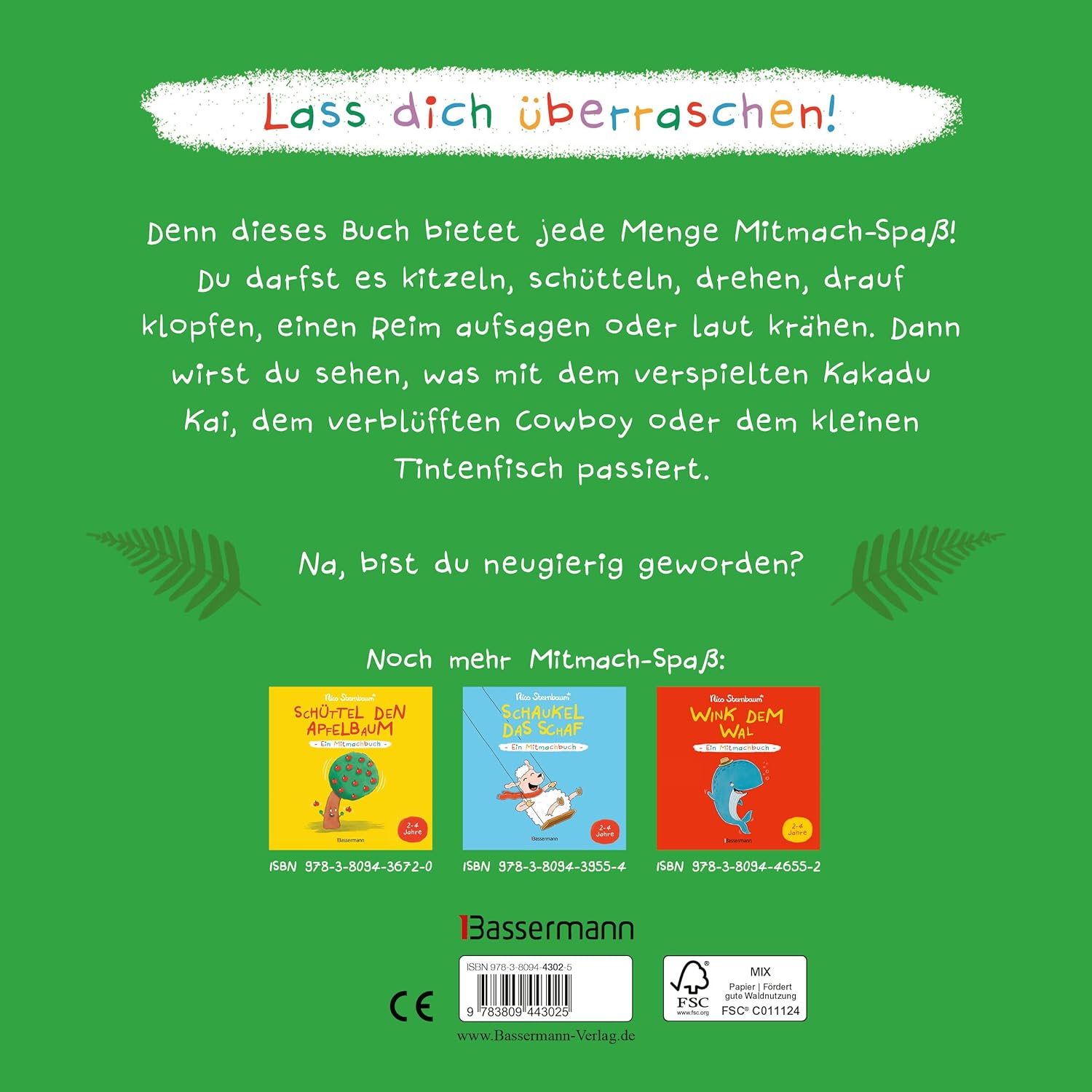 Kitzel den Kakadu - Ein Mitmachbuch