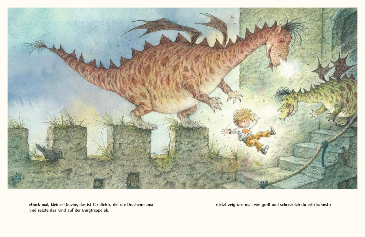 Kleiner, schrecklicher Drache