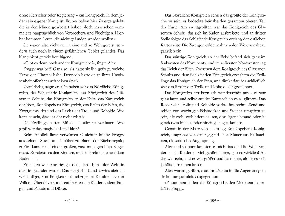 Land of Stories: Das magische Land – Die Suche nach dem Wunschzauber: Fantasy-Kinderbuch