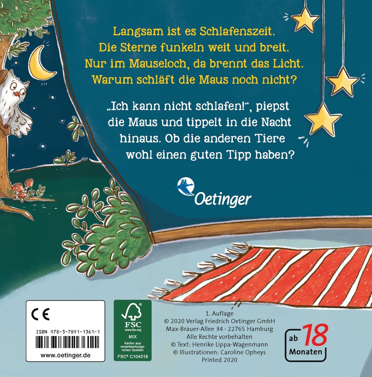 Licht aus, kleine Maus!