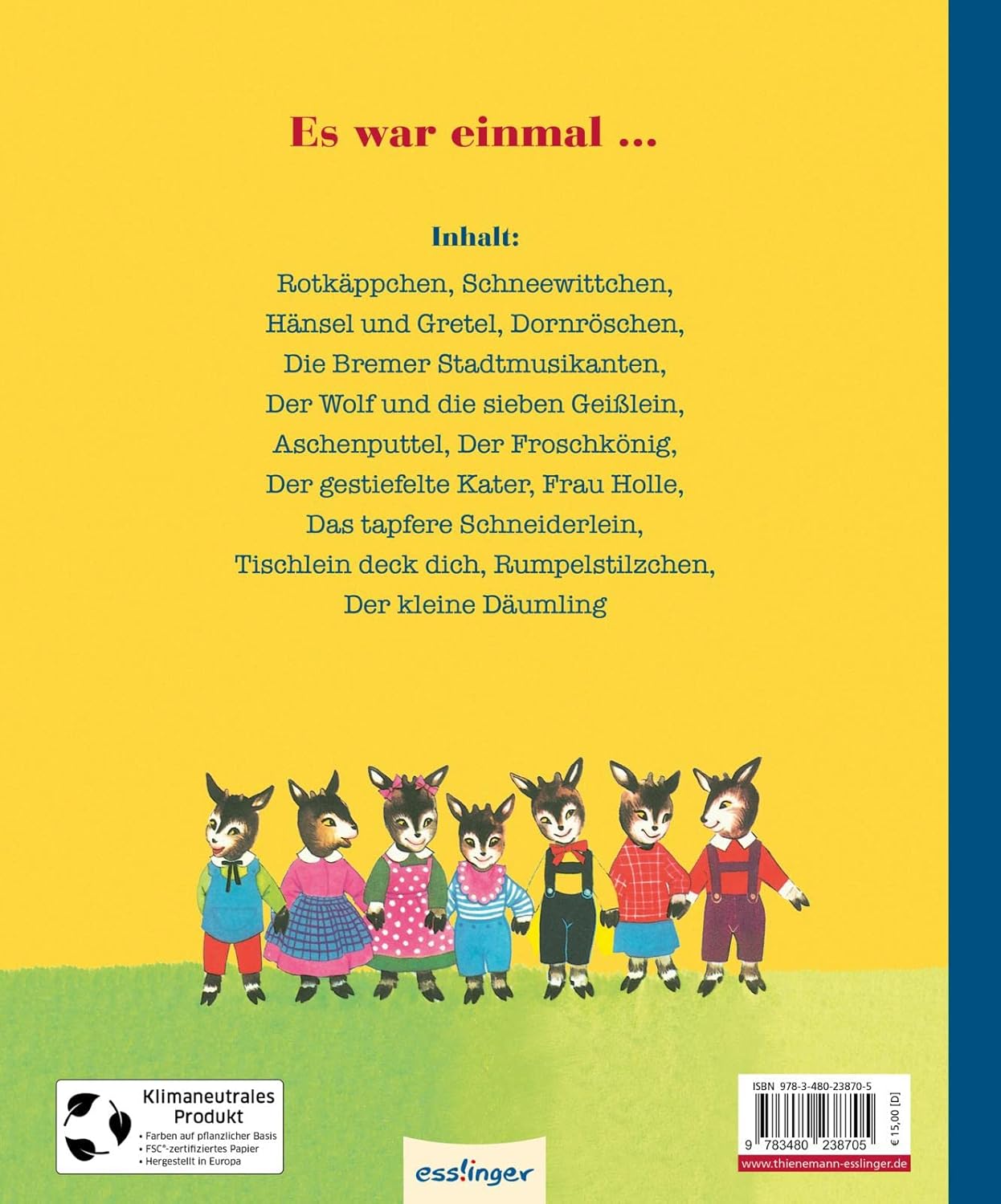 Mein großer Märchenschatz: Märchen der Brüder Grimm