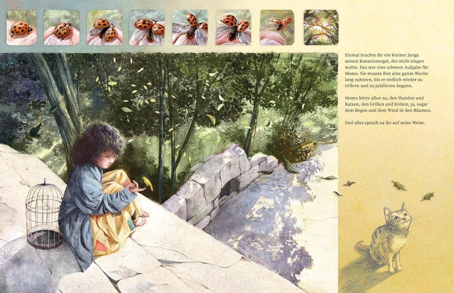 Momo: Ein Bilderbuch | Geschichte über die Kunst des Zuhörens