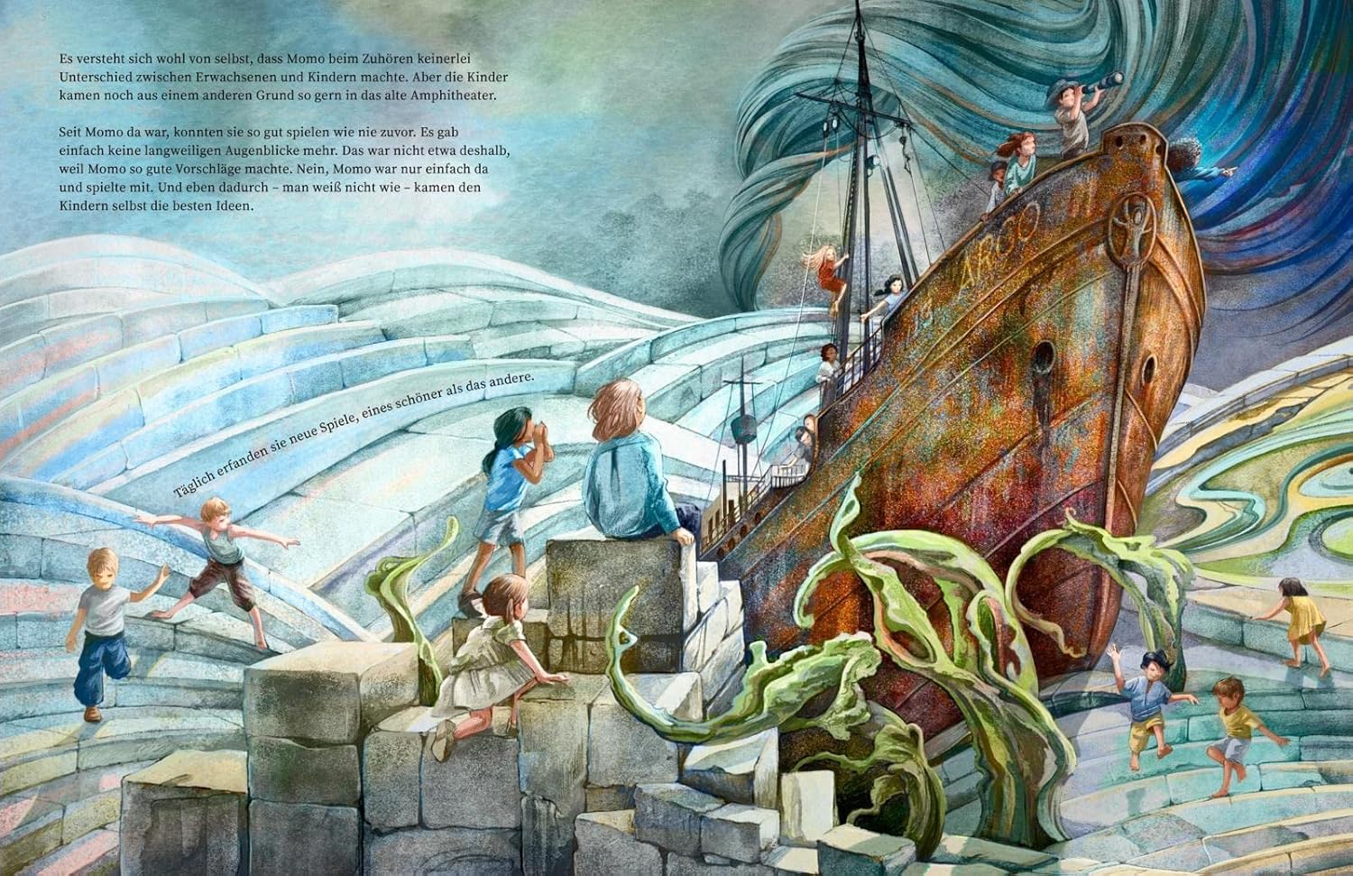 Momo: Ein Bilderbuch | Geschichte über die Kunst des Zuhörens