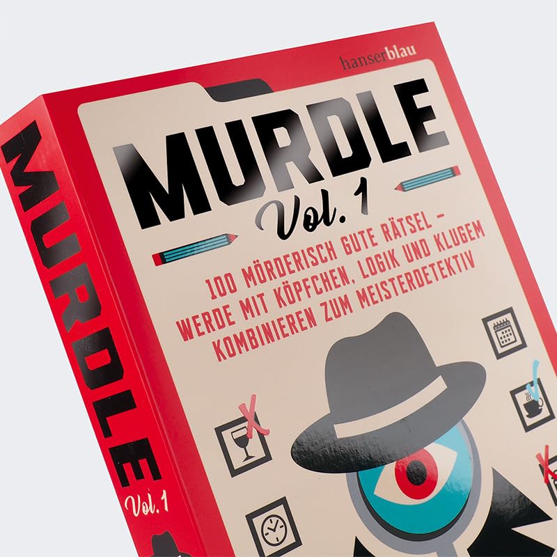 Murdle Volume 1: 100 mörderisch gute Rätsel – werde mit Köpfchen, Logik und klugem Kombinieren zum Meisterdetektiv 
