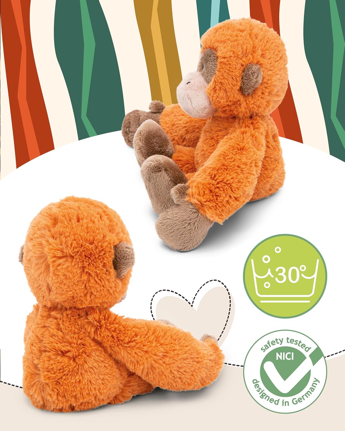 NICI ZOO FRIENDS Kuscheltier Orang Utan