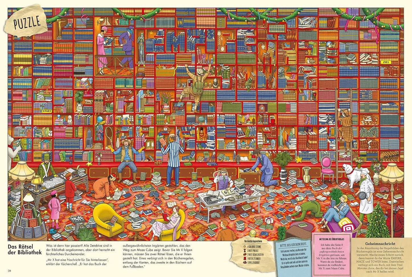 Pierre, der Irrgarten-Detektiv, jagt Mr. X, Band 2