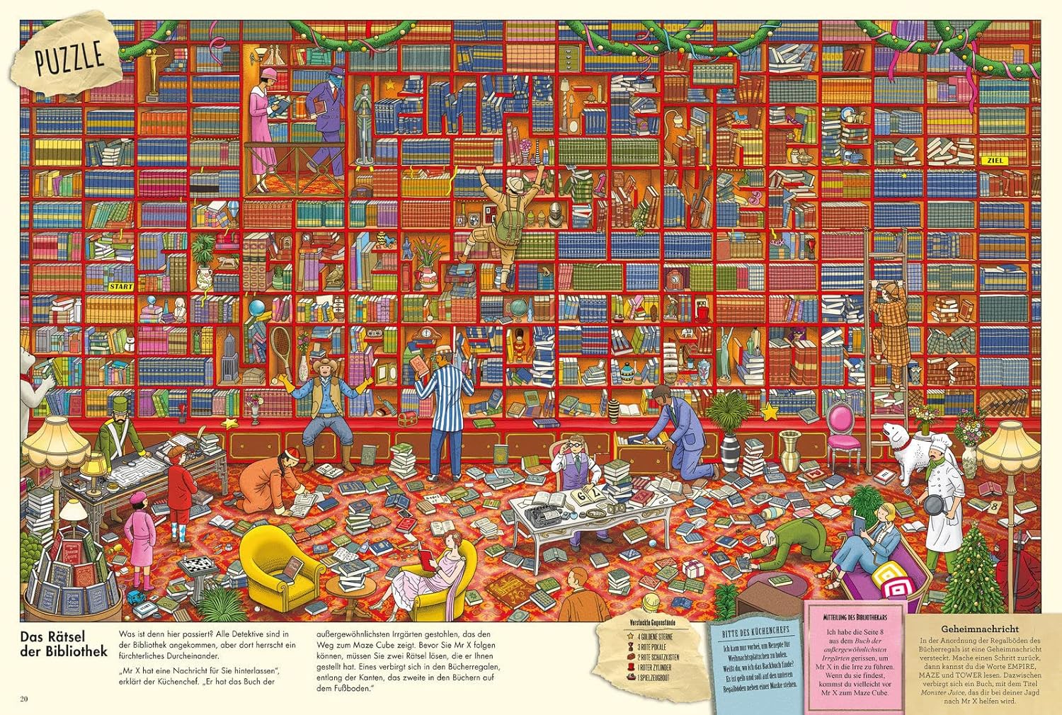 Pierre, der Irrgarten-Detektiv, jagt Mr. X, Band 2