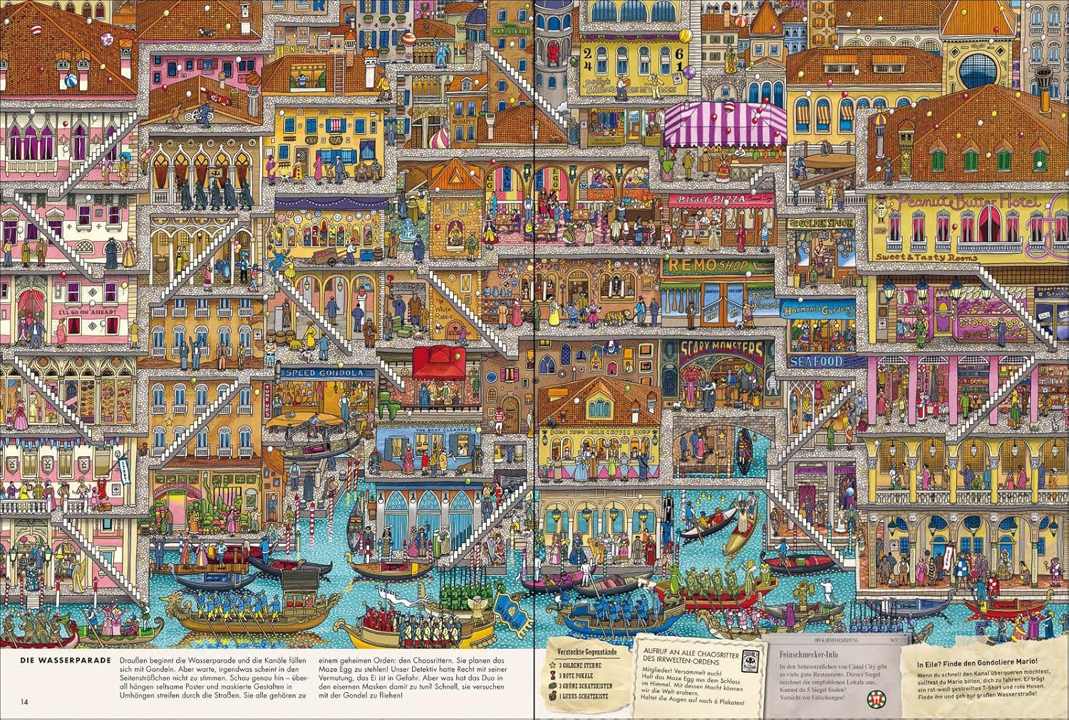 Pierre, der Irrgarten-Detektiv, und die geheimnisvolle Stadt der Masken