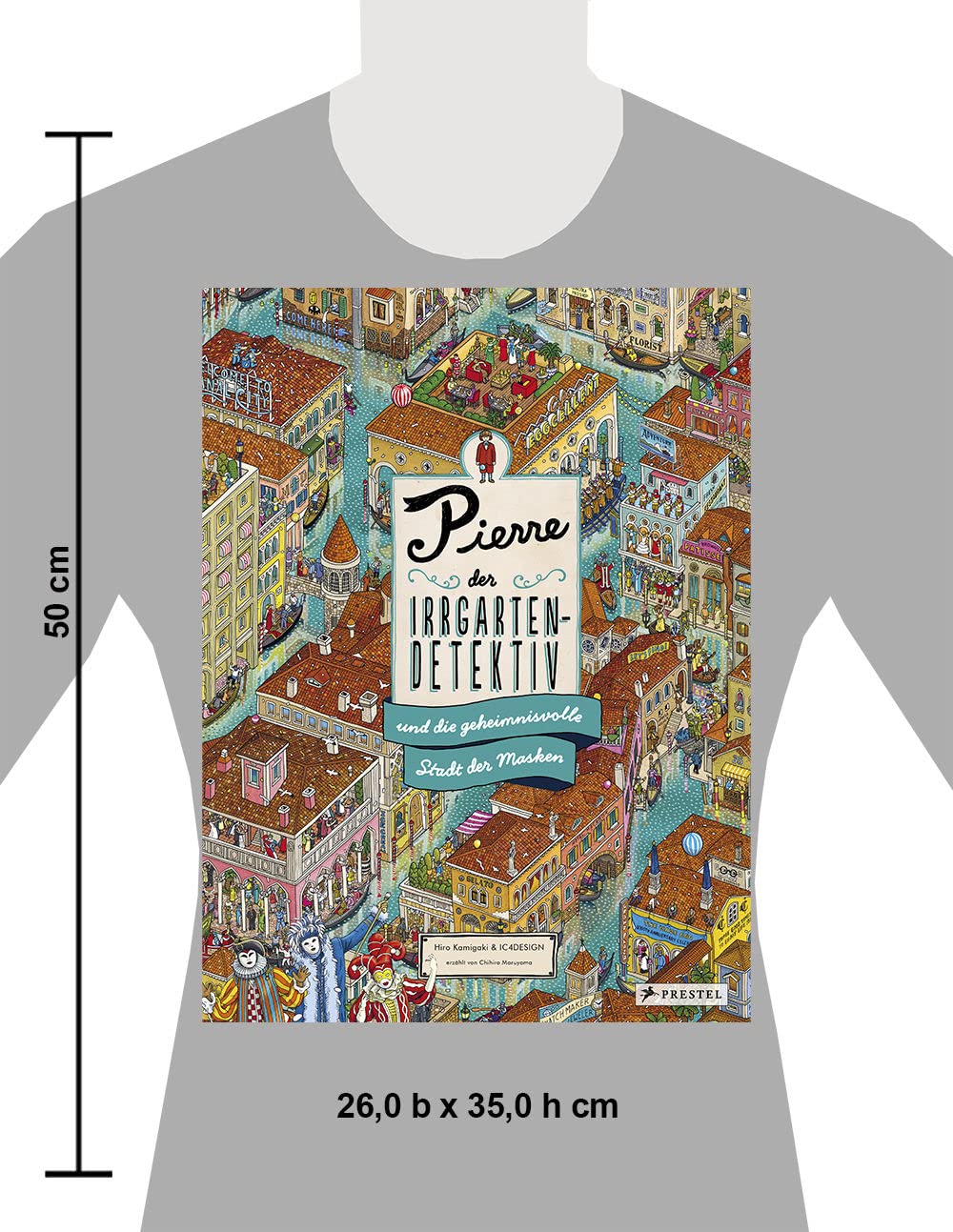 Pierre, der Irrgarten-Detektiv, und die geheimnisvolle Stadt der Masken