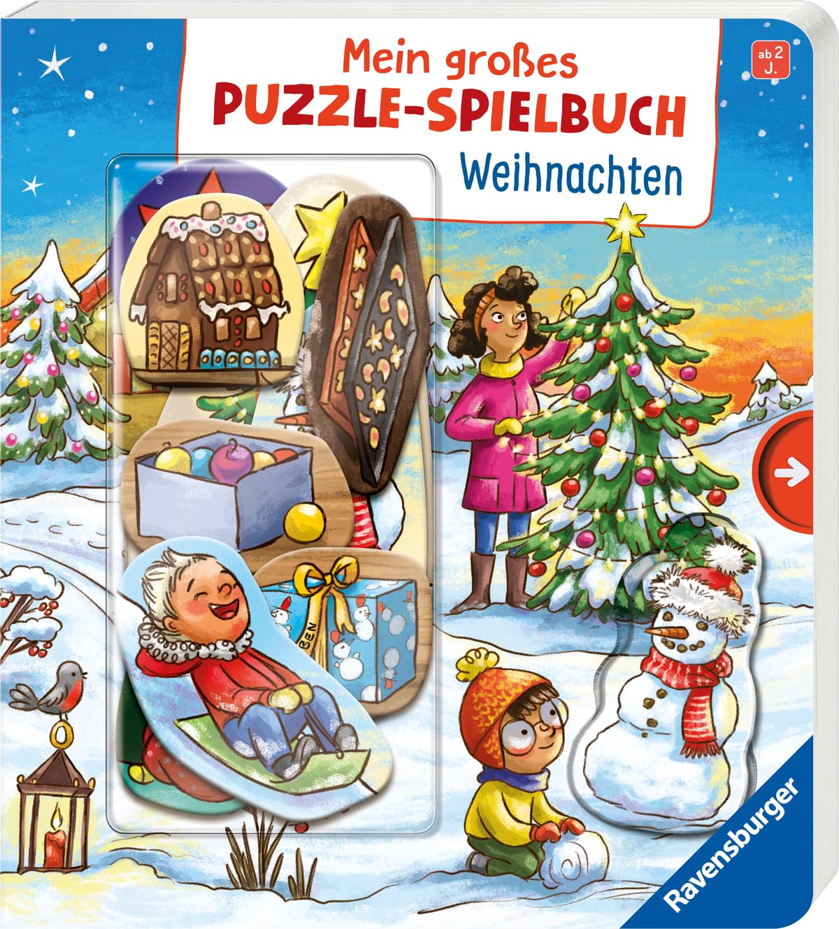 Ravensburger Puzzle-Spielbuch Weihnachten