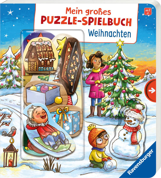 Ravensburger Puzzle-Spielbuch Weihnachten