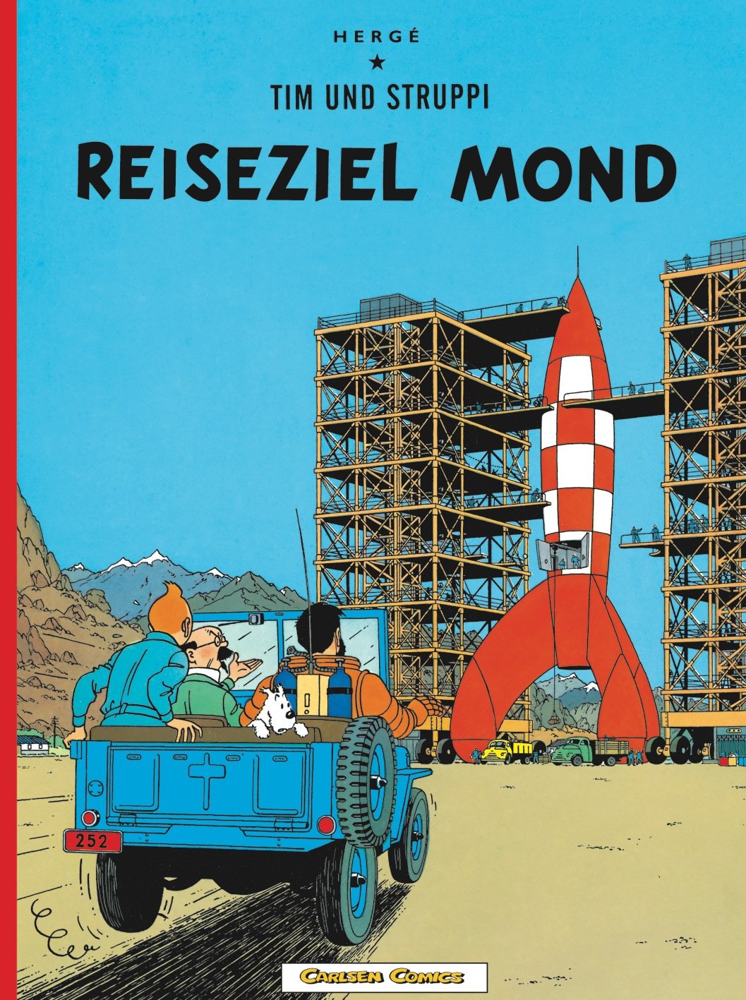 Reiseziel Mond Tim und Struppi