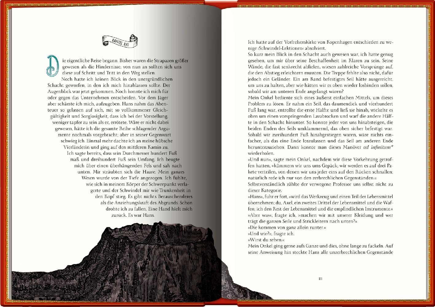 Reise zum Mittelpunkt der Erde, Große Schmuckausgabe