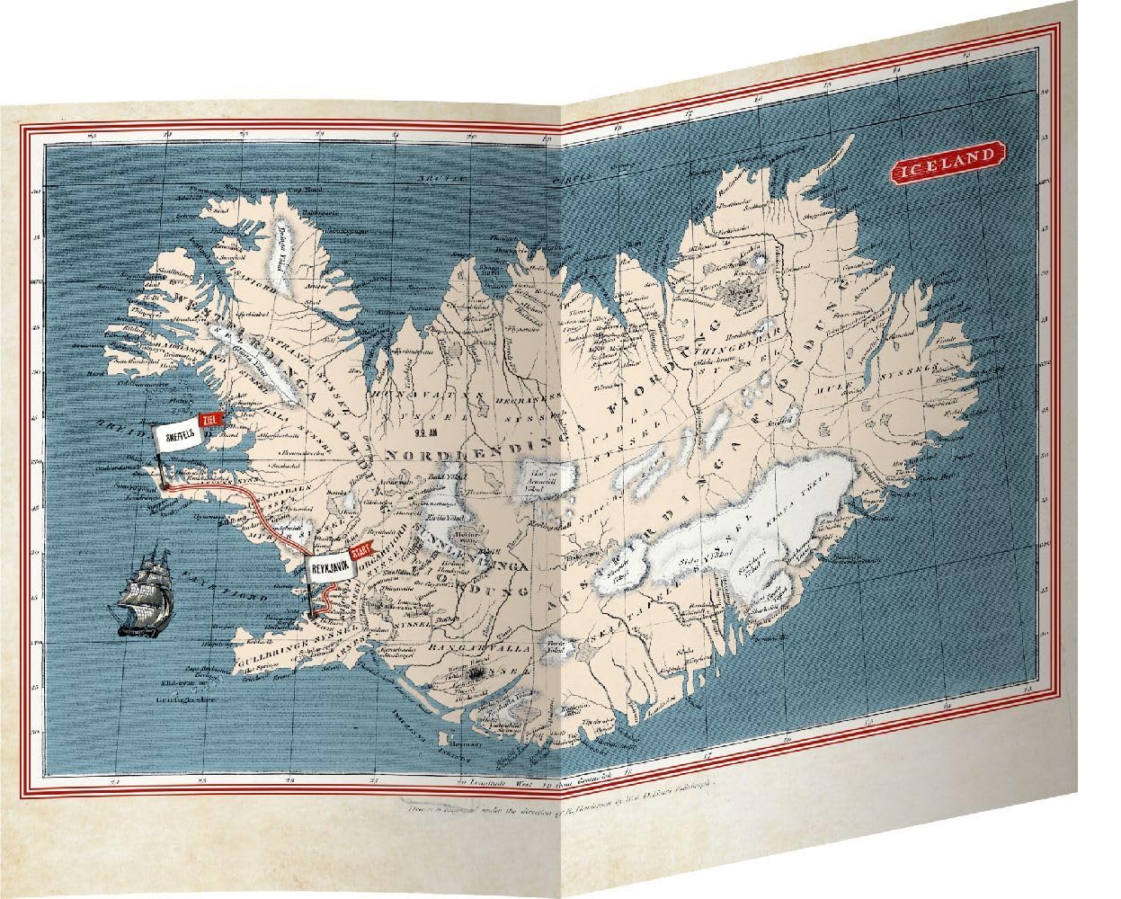 Reise zum Mittelpunkt der Erde, Große Schmuckausgabe