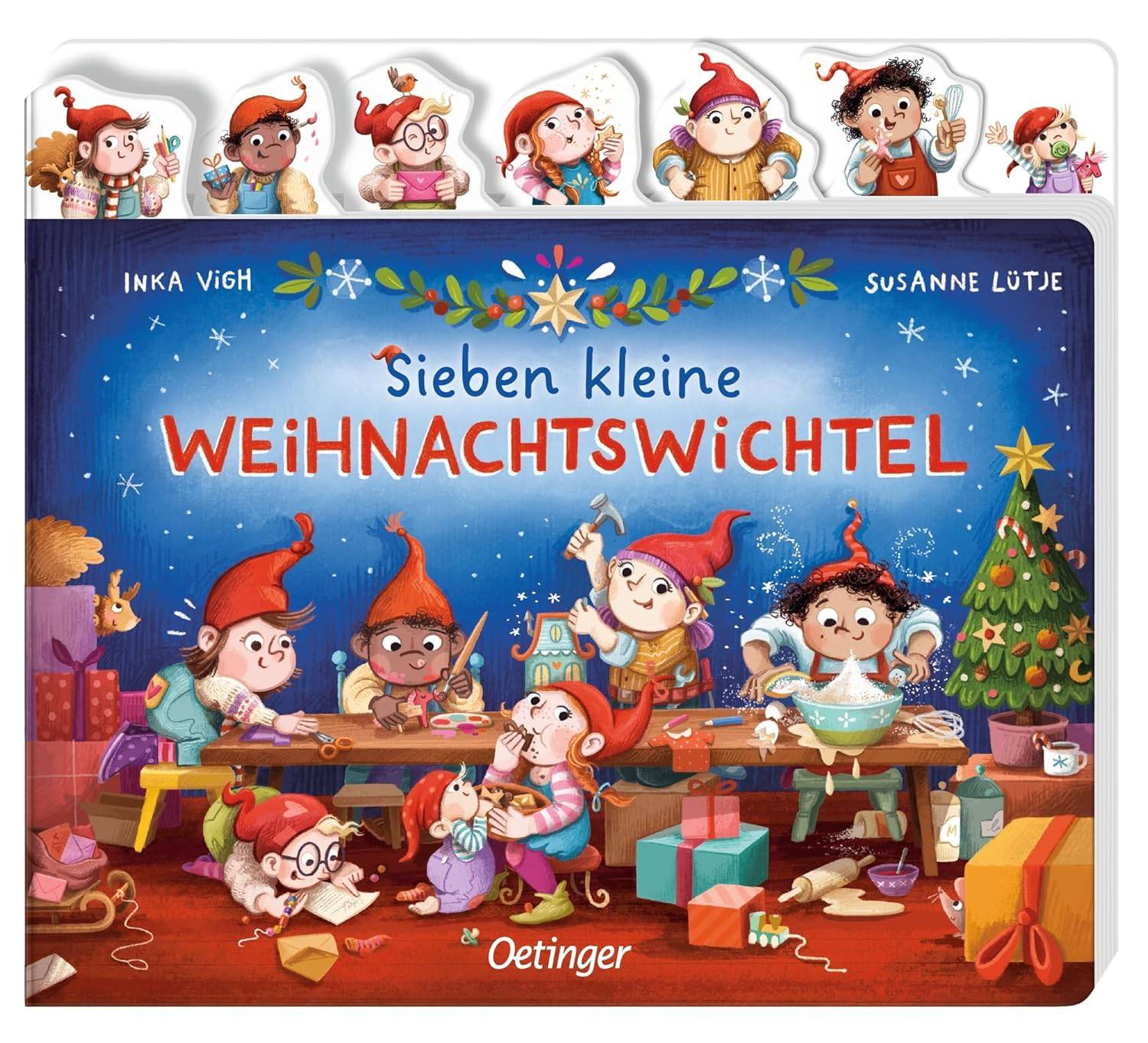 Sieben kleine Weihnachtswichtel - Vorlese Weihnachtsbuch - The German Bookstore ZA