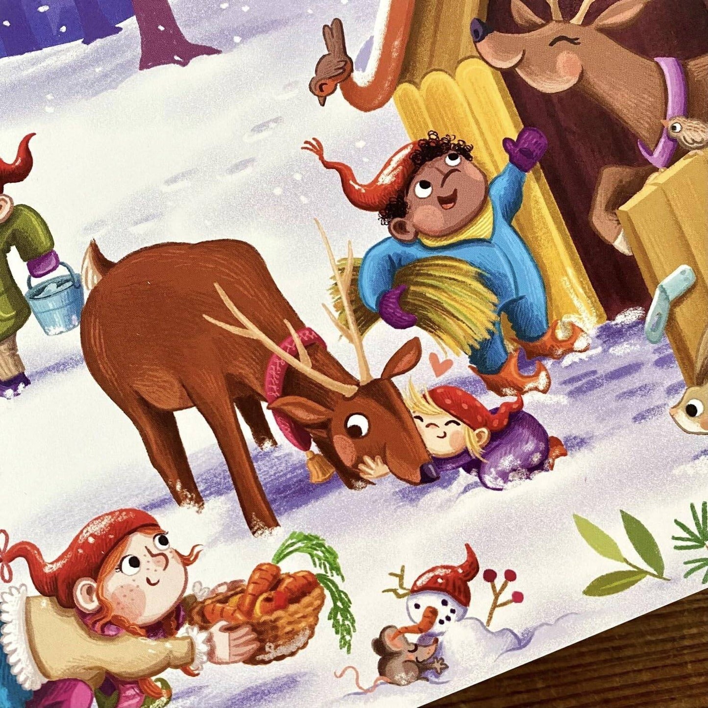 Sieben kleine Weihnachtswichtel - Vorlese Weihnachtsbuch - The German Bookstore ZA