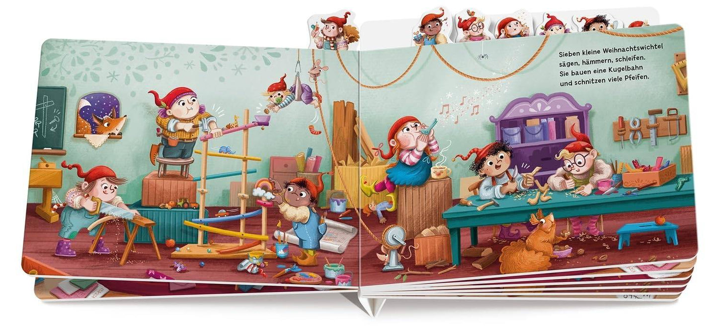 Sieben kleine Weihnachtswichtel - Vorlese Weihnachtsbuch - The German Bookstore ZA