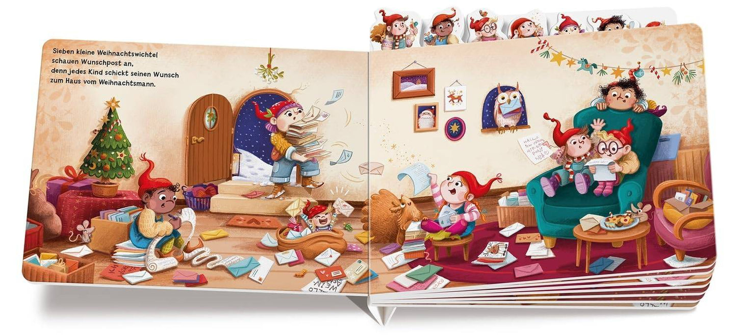 Sieben kleine Weihnachtswichtel - Vorlese Weihnachtsbuch - The German Bookstore ZA