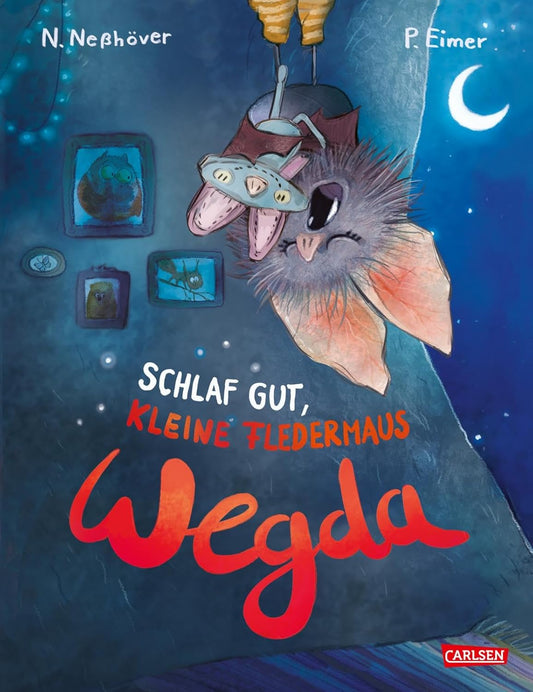 Schlaf gut, kleine Fledermaus Wegda!