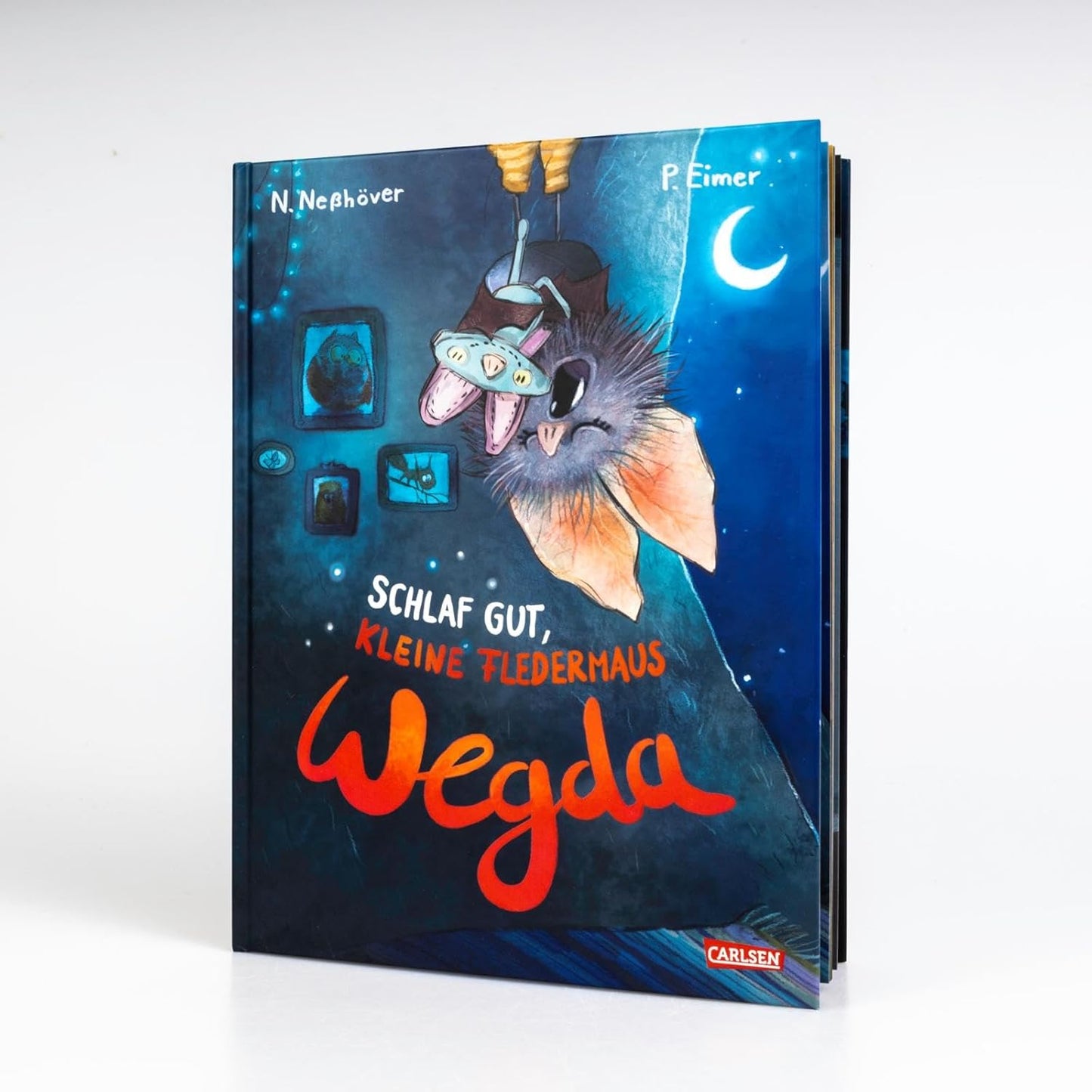 Schlaf gut, kleine Fledermaus Wegda!