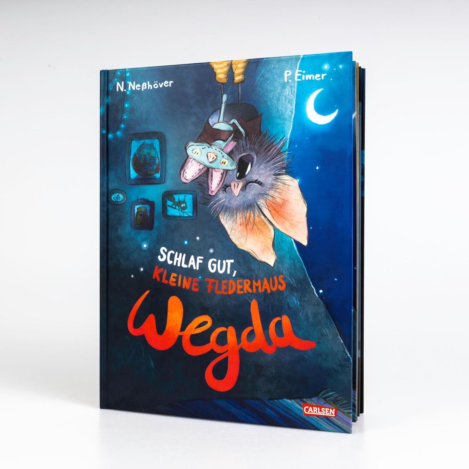 Schlaf gut, kleine Fledermaus Wegda!