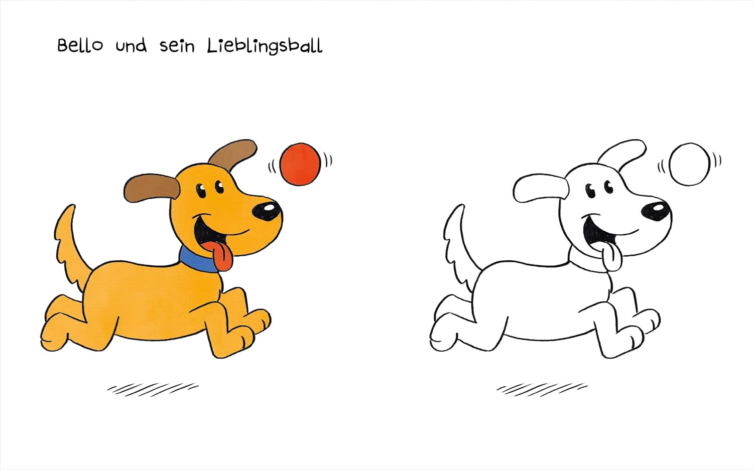 Schüttel den Apfelbaum - Malbuch