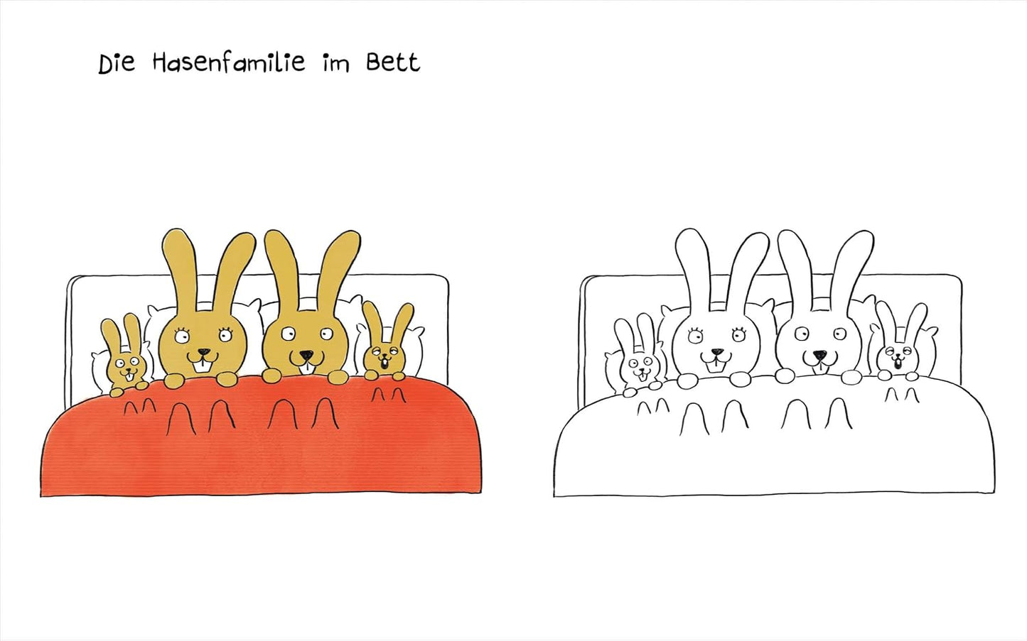 Schüttel den Apfelbaum - Malbuch