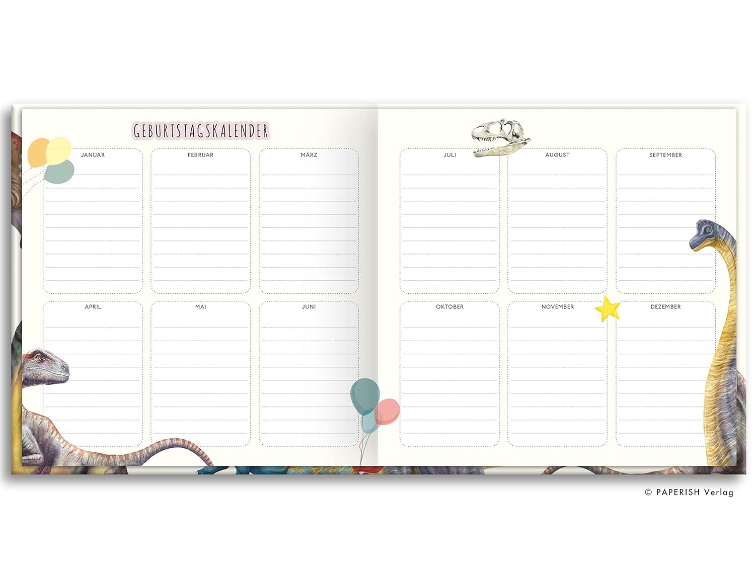 Schulfreunde - Dinosaurier. En Album für meine Freunde