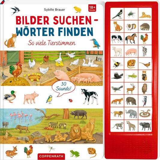 Bilder suchen - Wörter finden So viele Tierstimmen