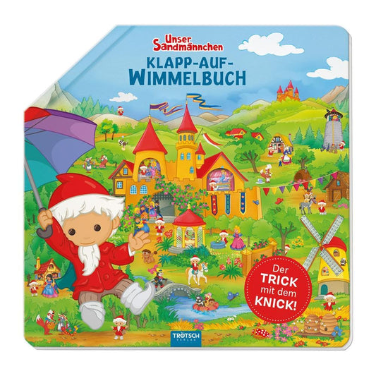 Unser Sandmännchen Klapp-auf-Wimmelbuch