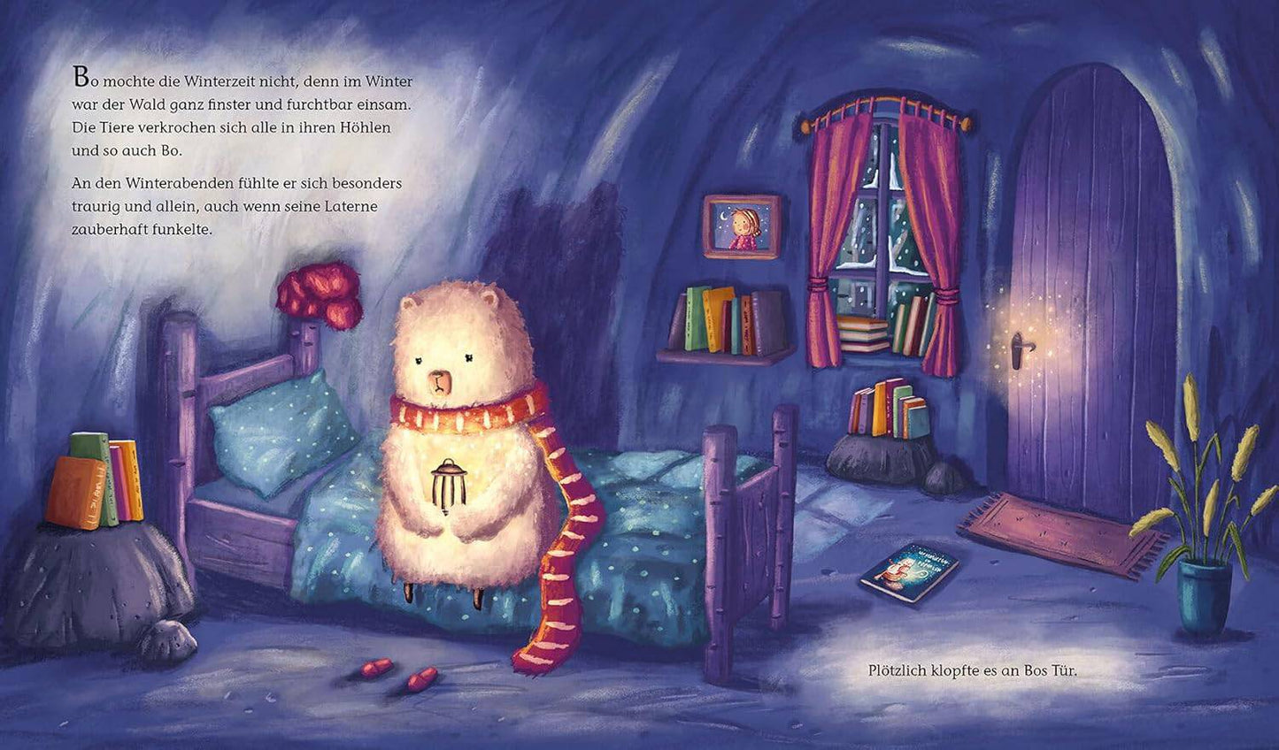 Ein Weihnachtsfunkeln im Dunkeln