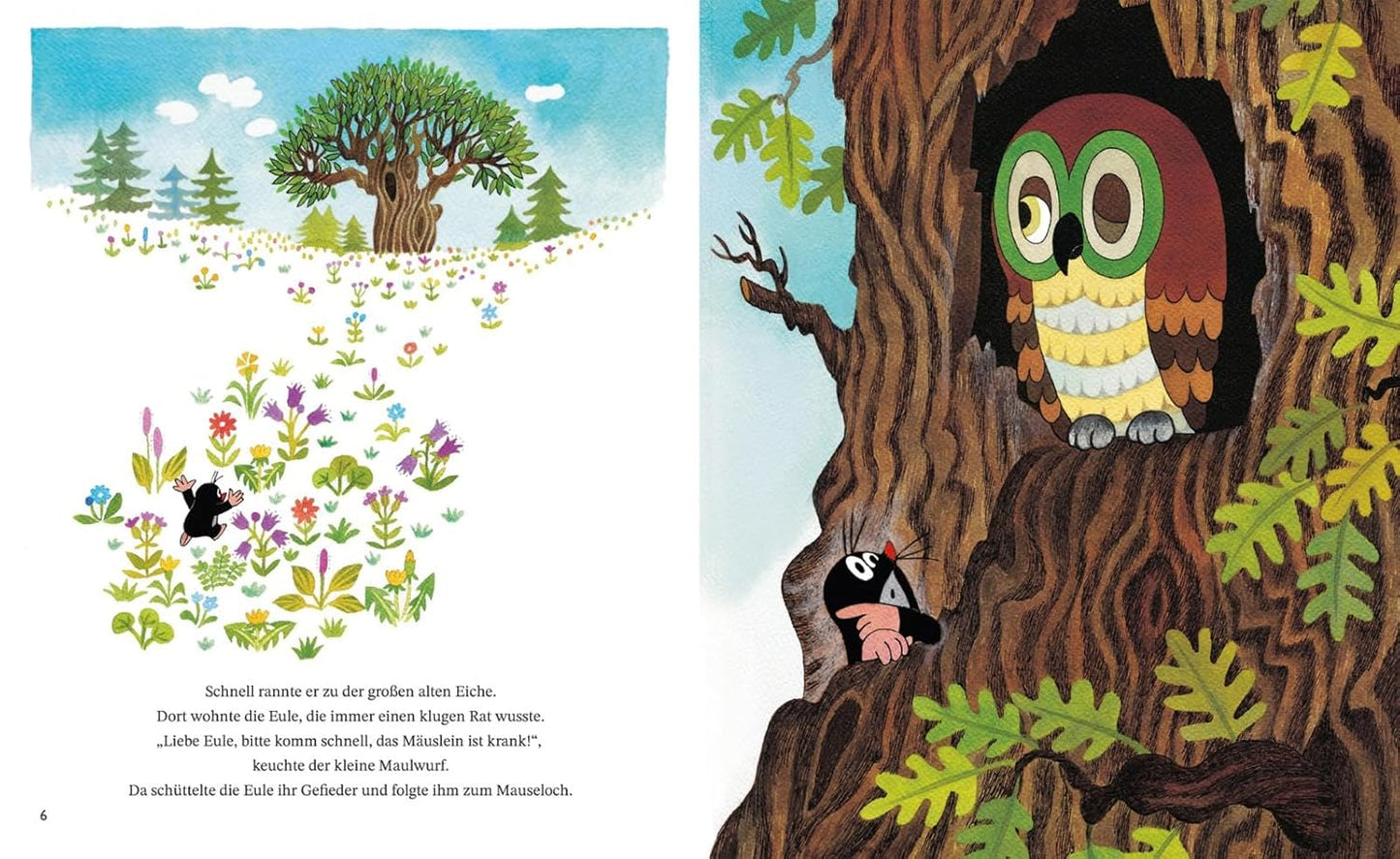 Wie der kleine Maulwurf das Mäuslein heilte