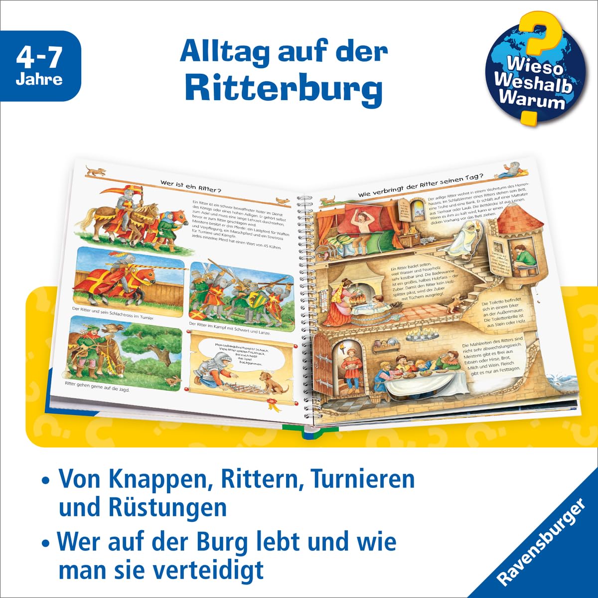 Wieso? Weshalb? Warum?, Band 11 - Wir entdecken die Ritterburg