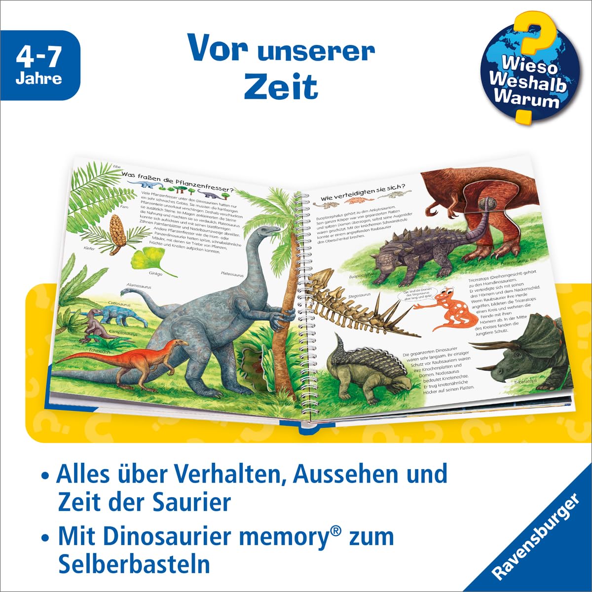 Wieso? Weshalb? Warum?, Band 12 - Alles über Dinosaurier