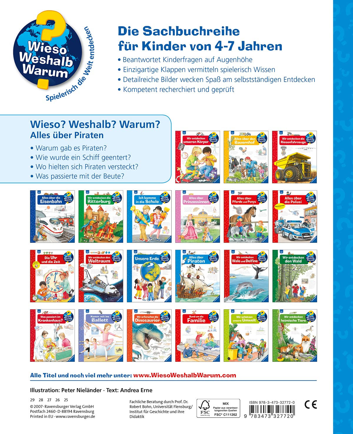 Wieso? Weshalb? Warum?, Band 40 - Alles über Piraten