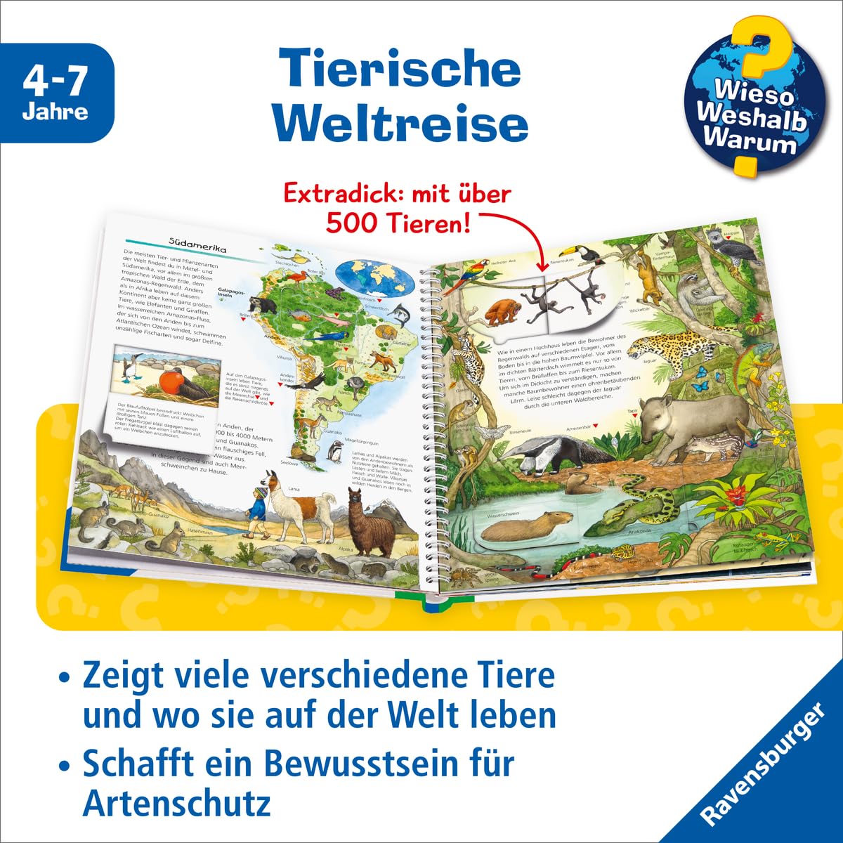 Wieso? Weshalb? Warum? Sonderband - Mein großer Tieratlas