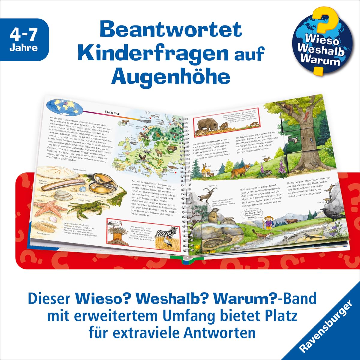 Wieso? Weshalb? Warum? Sonderband - Mein großer Tieratlas