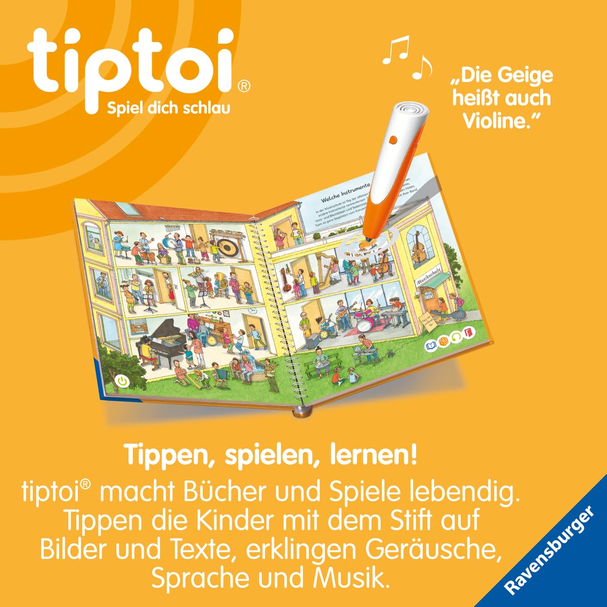 tiptoi - Wieso? Weshalb? Warum? Wir entdecken die Musik