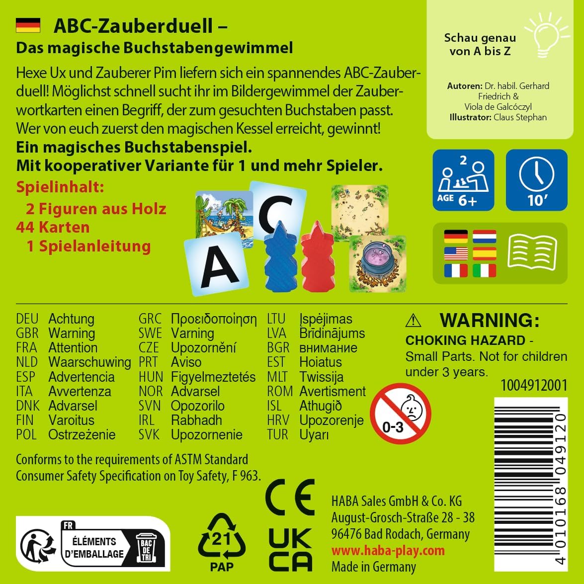 ABC Zauberduell - The German Bookstore ZA