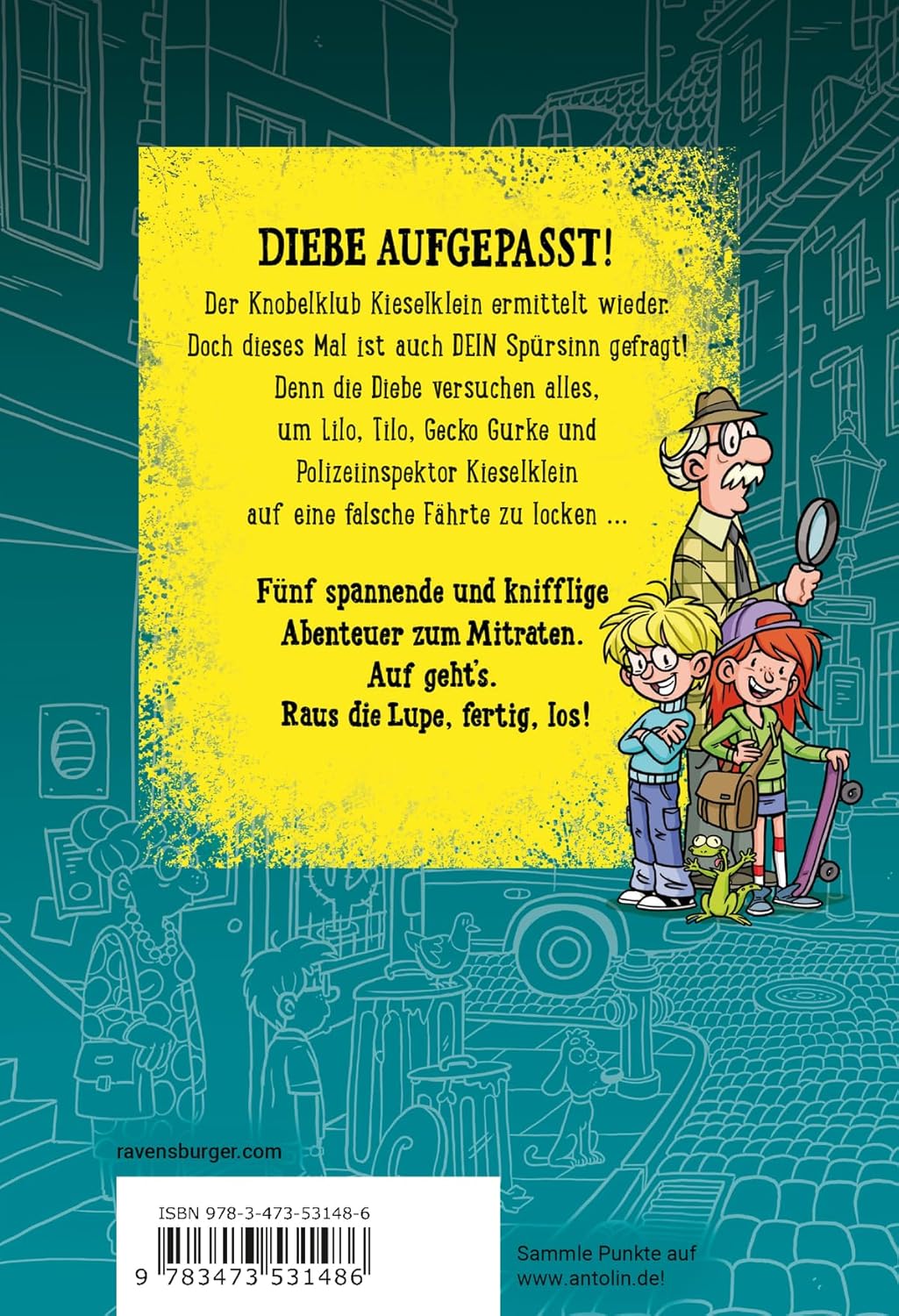 Schnapp den Dieb! Spannende Rätselkrimis zum Mitraten
