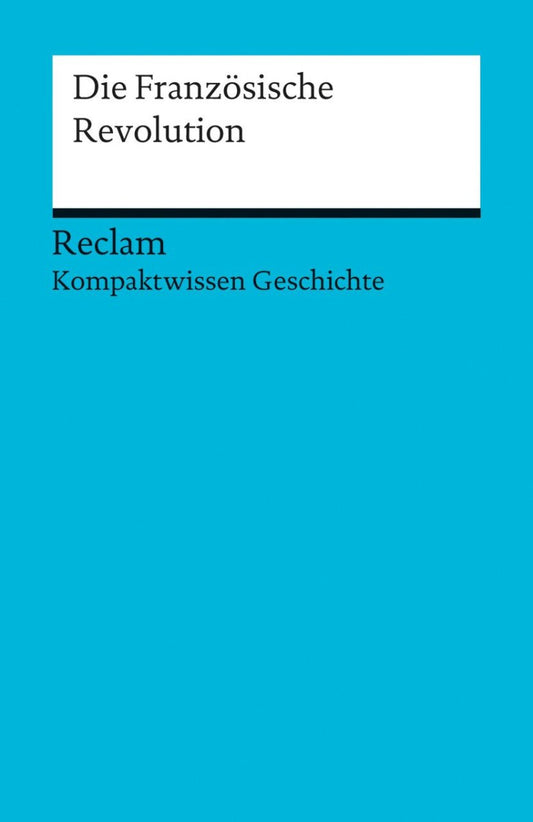 Die Französische Revolution - The German Bookstore ZA