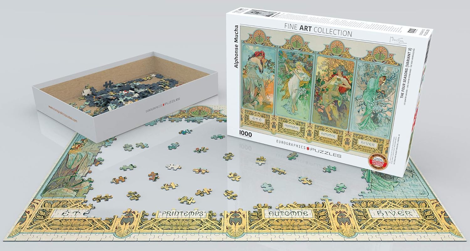 EuroGraphics Puzzle - Die vier Jahreszeiten - The German Bookstore ZA