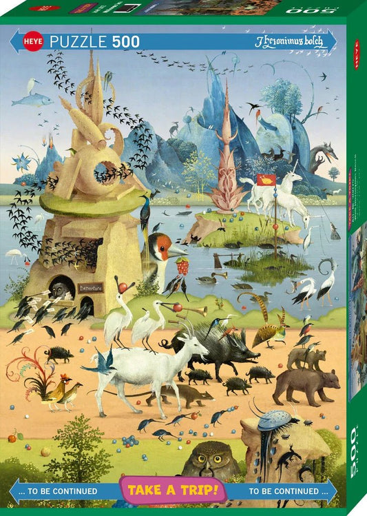 Heye Puzzle - Take A Trip With Hieronymus Bosch - The German Bookstore ZA
