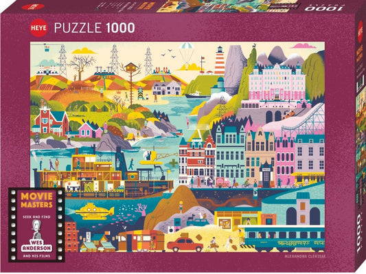 Heye Puzzle - Wes Anderson Films - The German Bookstore ZA