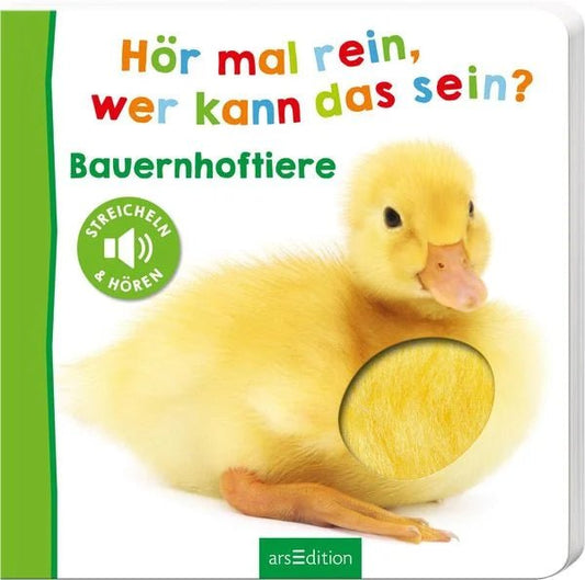Hör mal rein, wer kann das sein? Bauernhoftiere - The German Bookstore ZA