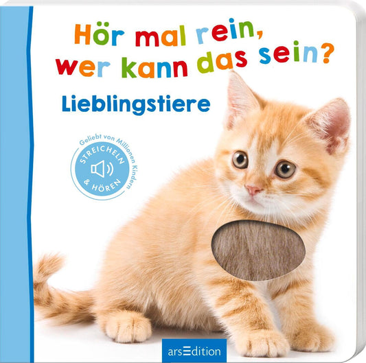 Hör mal rein, wer kann das sein? Lieblingstiere - The German Bookstore ZA