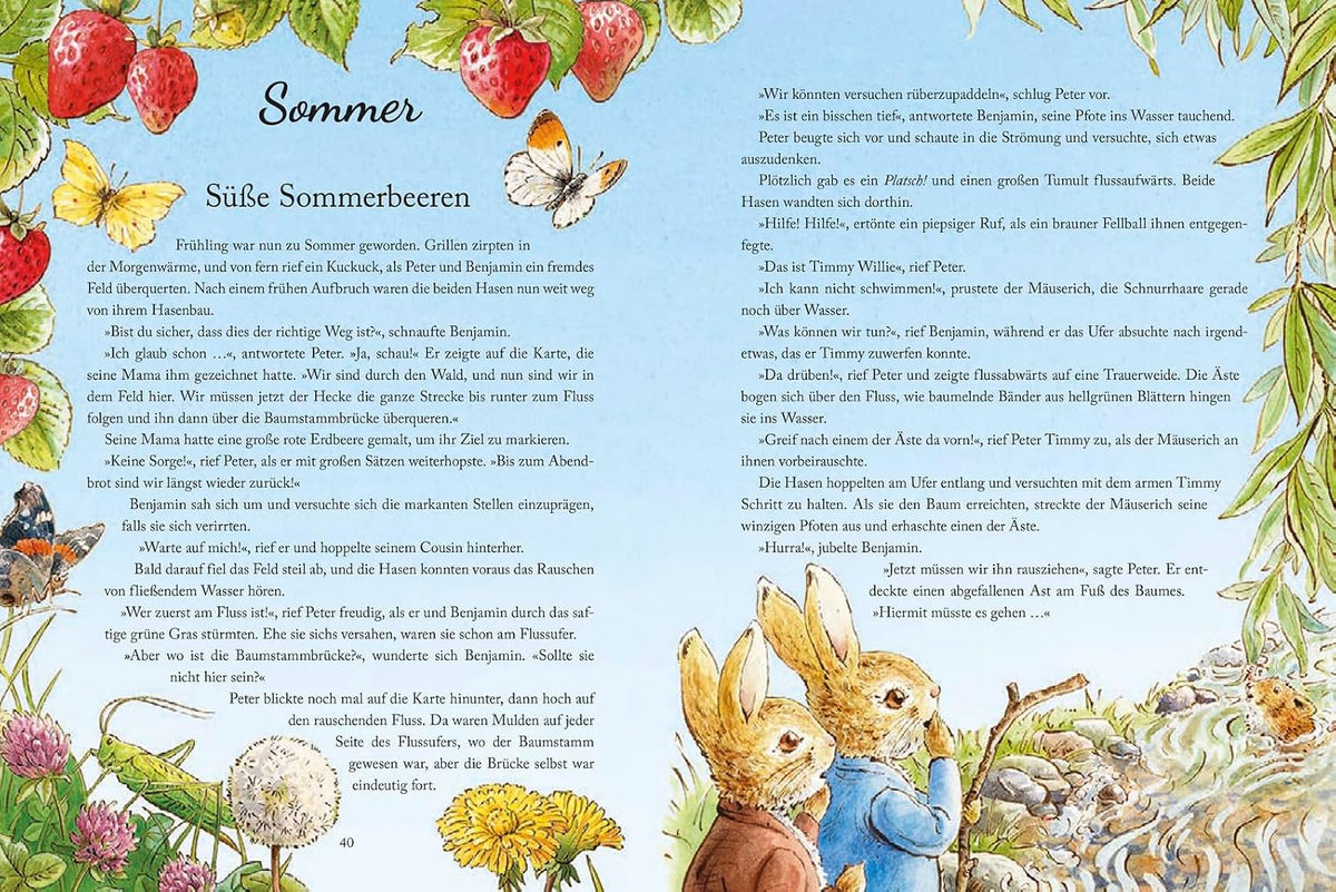 Die Welt von Peter Hase Auf Entdeckungsreise durch die Natur: Vorlesegeschichten mit Spiel- und Bastelideen