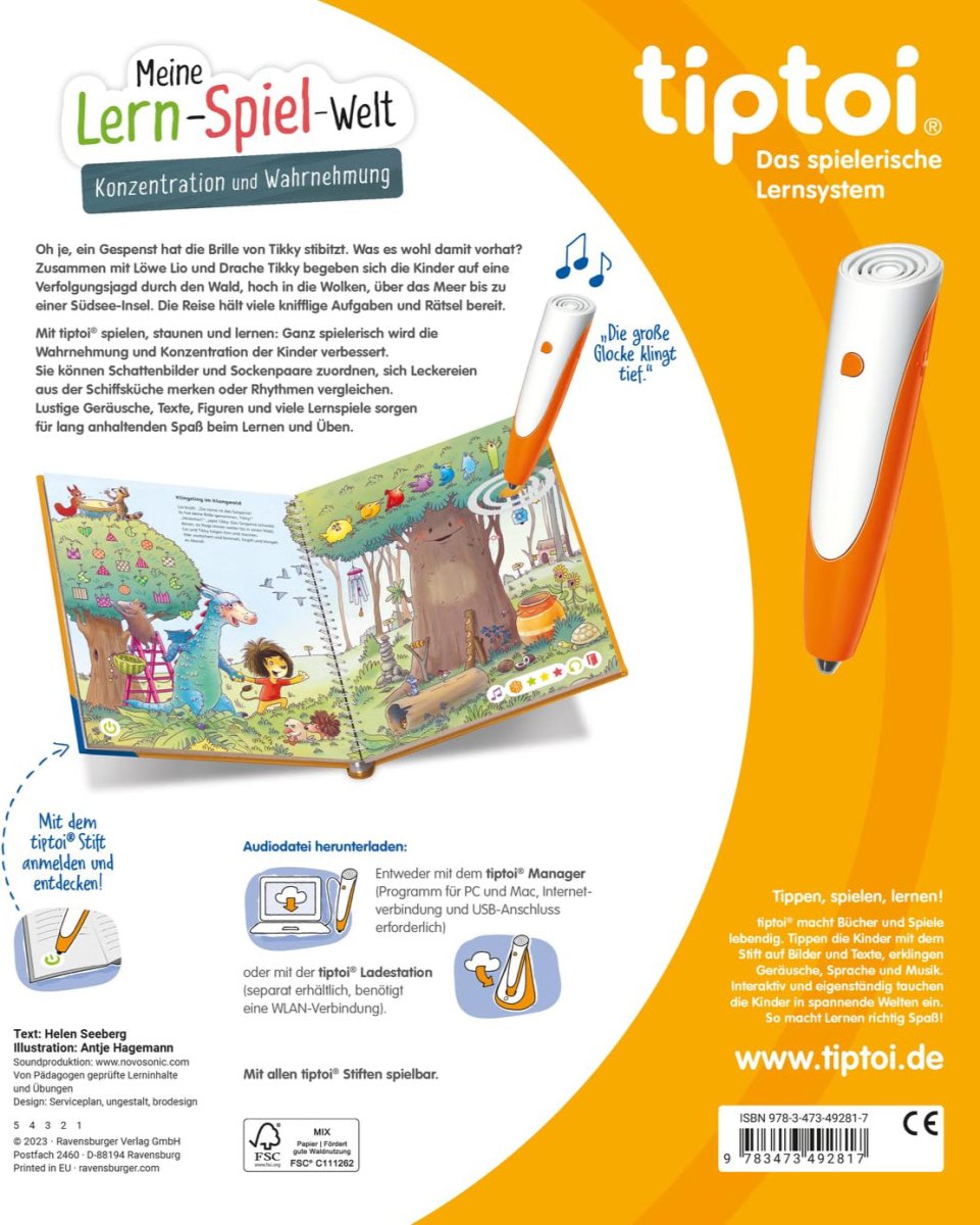 Konzentration und Wahrnehmung - The German Bookstore ZA