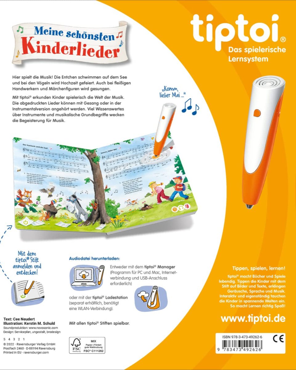 Meine schönsten Kinderlieder - The German Bookstore ZA